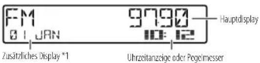 JVC KDDB902BT - Ändern der Display-Information - 1