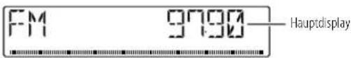 JVC KDT402 - Ändern der Display-Information - 1
