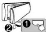 JVC KDT402 - Frontblende - 3
