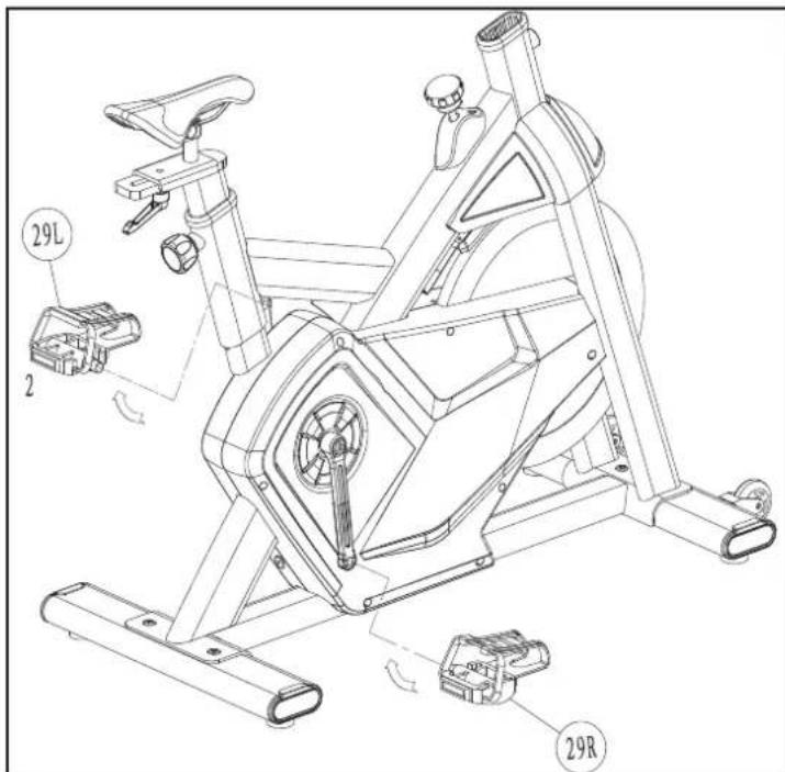 Toorx SRX300 - Montage barre de support - 3