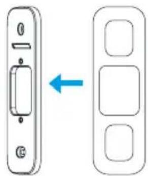 EZVIZ DB1 - YCTaHOBka DBephoro 3BOHka - 3