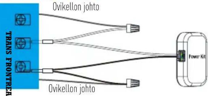 EZVIZ DB1 - Johdotuksen yleiskuva - 2