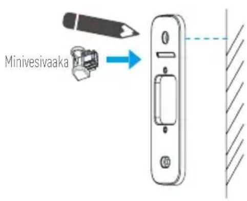 EZVIZ DB1 - Ovikellon asennus - 2