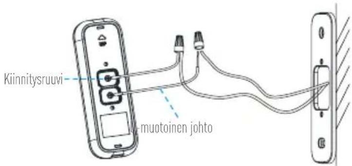 EZVIZ DB1 - Ovikellon asennus - 7