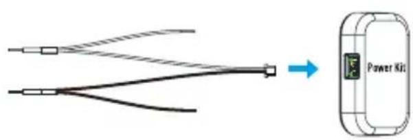 EZVIZ DB1 - Installazione del kit di alimentazione - 2