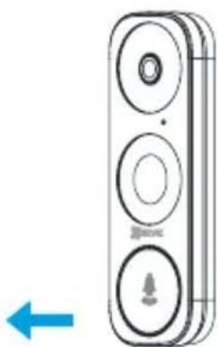 EZVIZ DB1 - Instalacia zvonceka na dvere - 6
