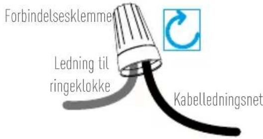 EZVIZ DB1 - Installation af strømforsyning - 8