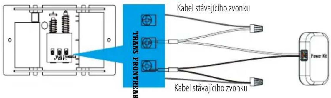 EZVIZ DB1 - Montáž napajecí sady - 11