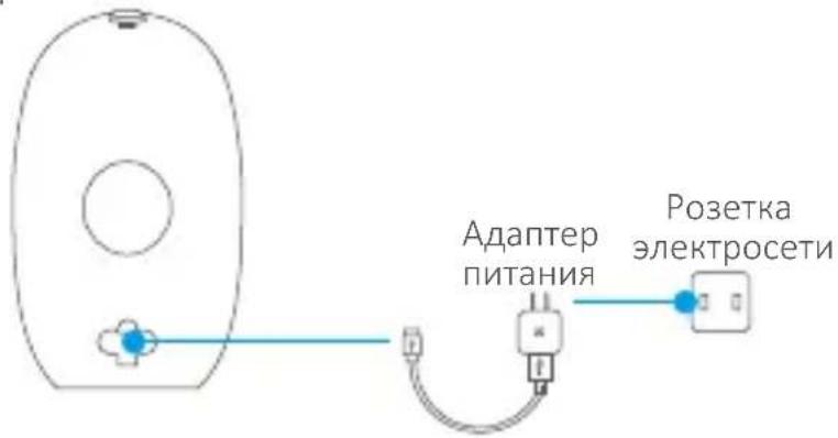 EZVIZ C3A - Шаг 2. Зарядите батарею - 1