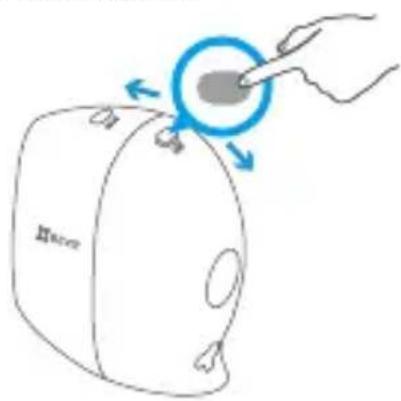 EZVIZ C3A - Trin 1 Sæt batteriet i kameraet - 1