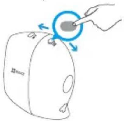 EZVIZ C3A - Krok 1 Vloženie batérie do kamery - 1