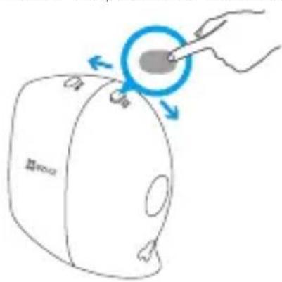 EZVIZ C3A - Passo 1 Inserimento della batteria nella telecamera - 1