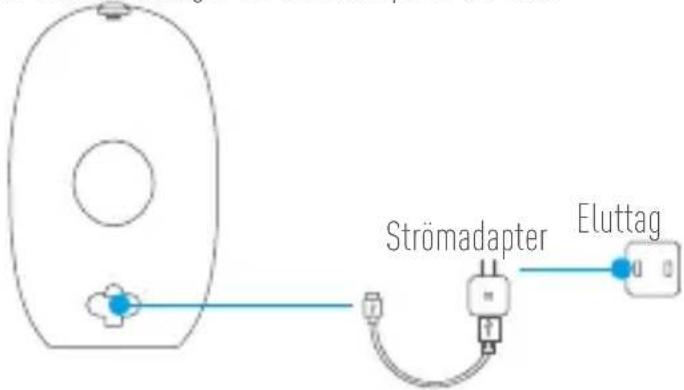 EZVIZ C3A - Steg 2 Ladda batteriet - 1