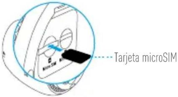 EZVIZ C3A - Paso 3 Inserte la tarjeta microSIM (Opcional) - 1