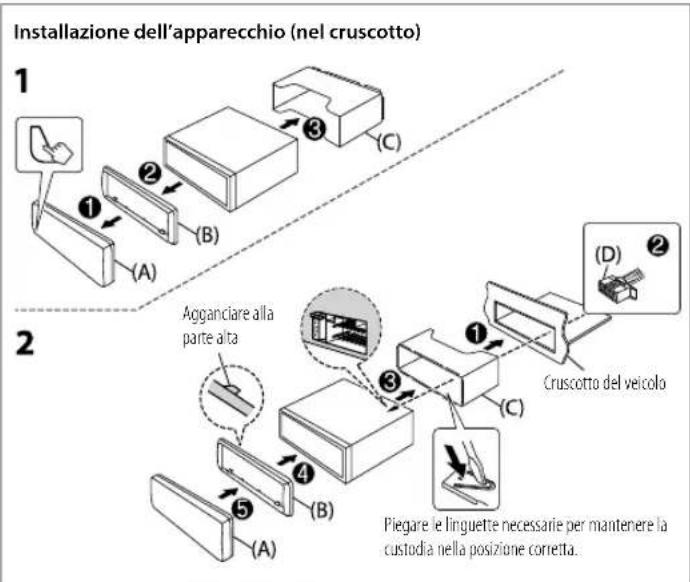 KENWOOD KDCBT730DAB - Procedura di base - 1