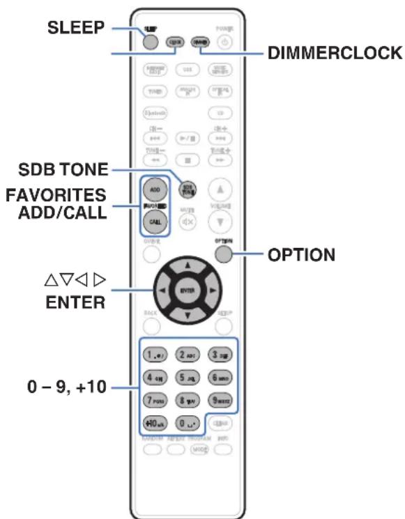 DENON Ceol RCDN10 - Fonctions pratiques - 1