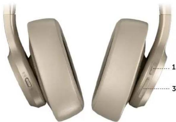 FRESH N REBEL Clam ANC - SIGNIFICATION DES BOUTONS - 1