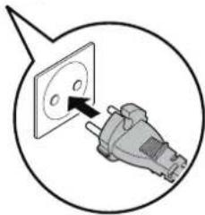 DENON PMA800NE - Connexion du cordon d'alimentation - 3