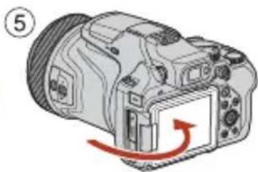 NIKON CoolPix P1000 - Ouverture du moniteur - 5