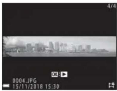 NIKON CoolPix P1000 - Visualisation avec la fonction Panoramaque simplifie - 1