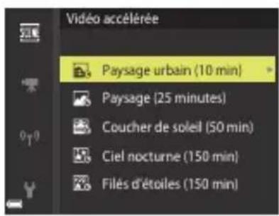 NIKON CoolPix P1000 - Prise de clips/intervalle - 1