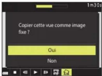 NIKON CoolPix P1000 - Enregistrement d'une vue extraite d'une video en tant qu'image fixe - 2