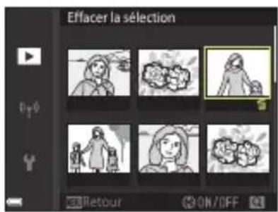 NIKON CoolPix P1000 - Écran de selection d'image à supprimer - 2