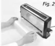 Solis Vac Slimline 578 - SEALING A BAG FROM VACUUM FILM - 2