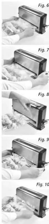 Solis Vac Slimline 578 - MESSA SOTTOVUOTO E SIGILLO AUTOMATICO DI UN SACCHETTO: FUNZIONE VAC SEAL (A) - 1