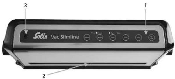 Solis Vac Slimline 578 - DESCRIZIONE DELL'APPARECCHIO - 2