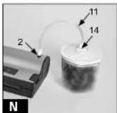 Solis Vac Prestige 575 - Vacuuming of Solis containers with twist-knob on the lid (fig. K) - 4