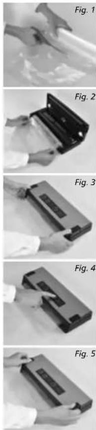 Solis Vac Premium 574 - EFFECTUER UNE SOUDURE SUR UN FILM POUR OBTENIR UN SACHET - 1