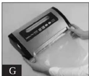 Solis EasyVac Plus 571 - SEALING A BAG FROM VACUUM BAG FILM - 7