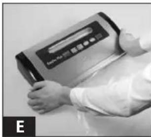 Solis EasyVac Plus 571 - EINEN BEUTEL AUS EINER VAKUUMIERFOLIE SCHWEISSEN - 2