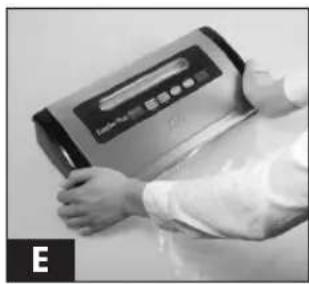 Solis EasyVac Plus 571 - EFFECTUER UNE SOUDURE SUR UN FILM pOUR OBTENIR UN SACHET - 3