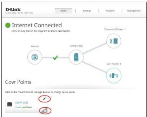 D-LINK COVR2202 - Configuration Utilisation de l'interface utilisateur Web - 7