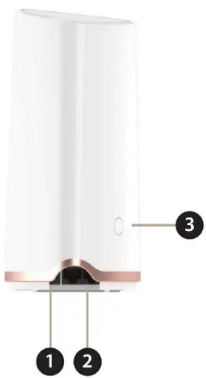 D-LINK COVR2202 - COVR-2200 Panneau arrière - 1