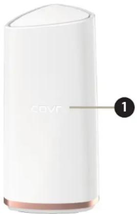 D-LINK COVR2202 - Vue d'ensemble du matériel COVR-2200 Voyant lumineux - 1