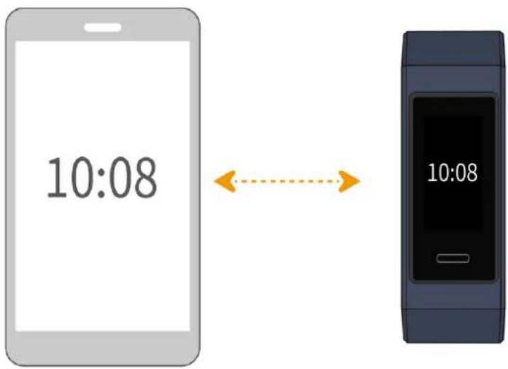HUAWEI Band 3 Pro - Ré glage du fuseau hora et de la langue - 1