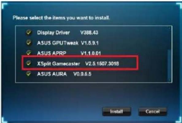 ASUS ROG Strix RTX 2070 A8G Gaming - Windows 10/8.1/8/7 (64bit) XSplit Gamecaster 射击 - 2