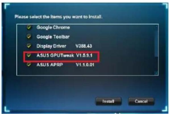 ASUS ROG Strix RTX 2070 A8G Gaming - Instalar ASUS GPU Tweaken Windows 10/8.1/8/7 (64 bit) - 2