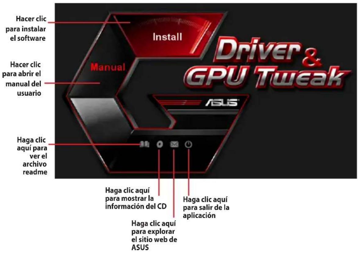 ASUS ROG Strix RTX 2070 A8G Gaming - Información del CD de soporte - 2