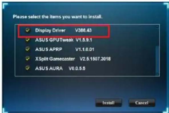 ASUS ROG Strix RTX 2070 A8G Gaming - 在Windows® 10/8.1/8/7（64 bit）中安装 VGA 驱動程式 - 2