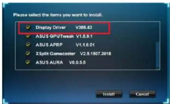 ASUS ROG Strix RTX 2070 A8G Gaming - Installieren der VGA-Treiber unter Windows 10/8.1/8/7 (64-bit) - 2