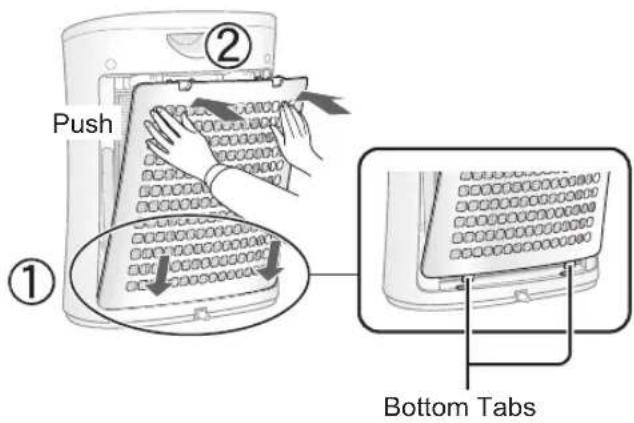SHARP FPF30EUH - Replace the Back Panel to the main unit. - 1