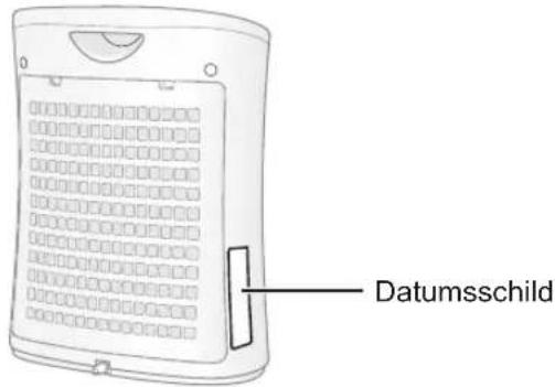 Datumsschild