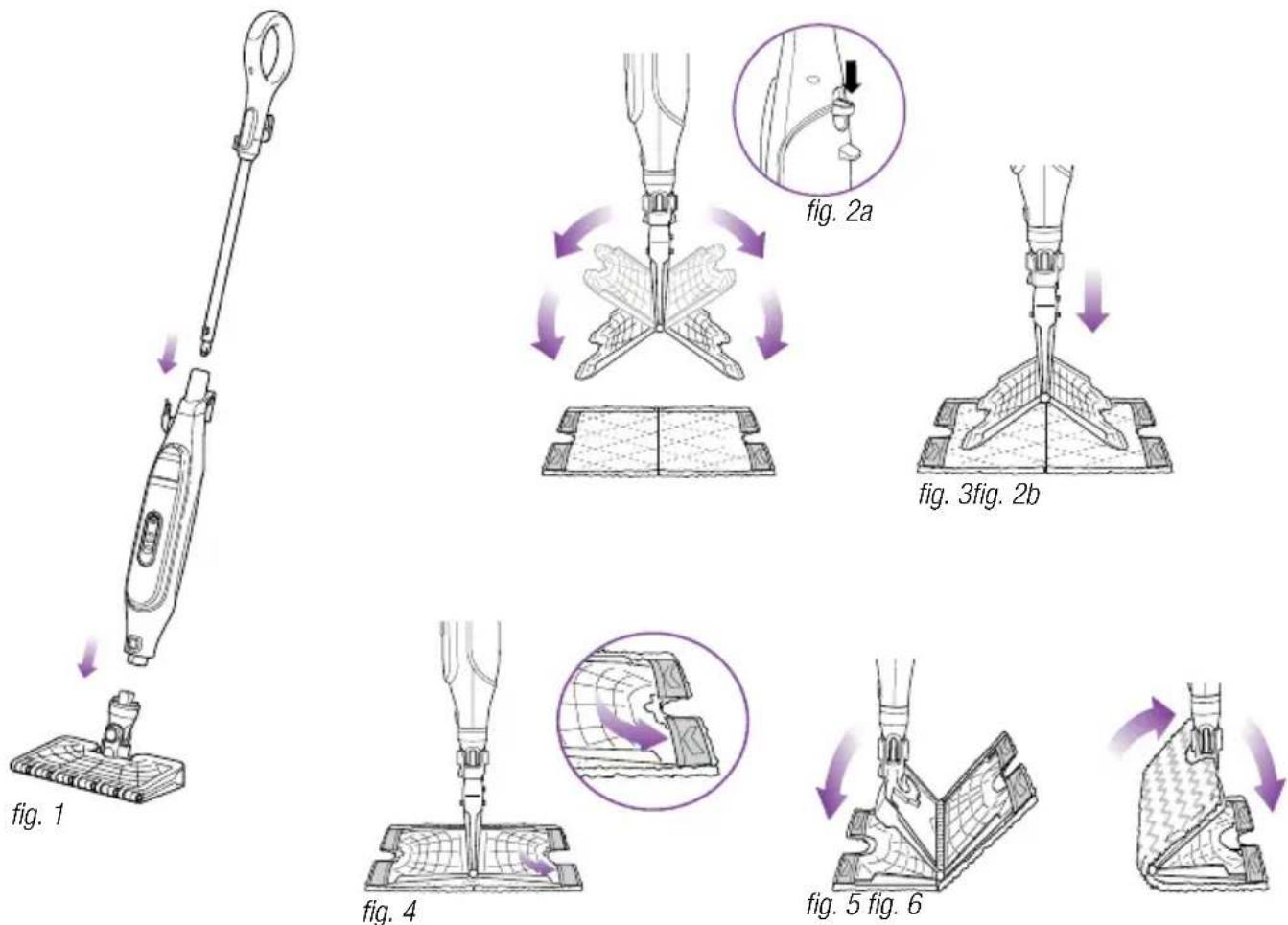 SHARK Genius S6003 - Assembling Your Steam Pocket® Mop - 1