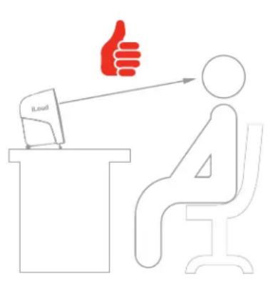 IK Multimedia iLoud Micro Monitor - Desktop positioning - 1