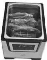 Solis SousVide Cooker Pro 8201 - The set water temperature is reached – place food in the water: - 2