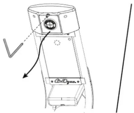 Schwinn Airdyne AD8 - Het vervangen van de consolebatterijen - 2